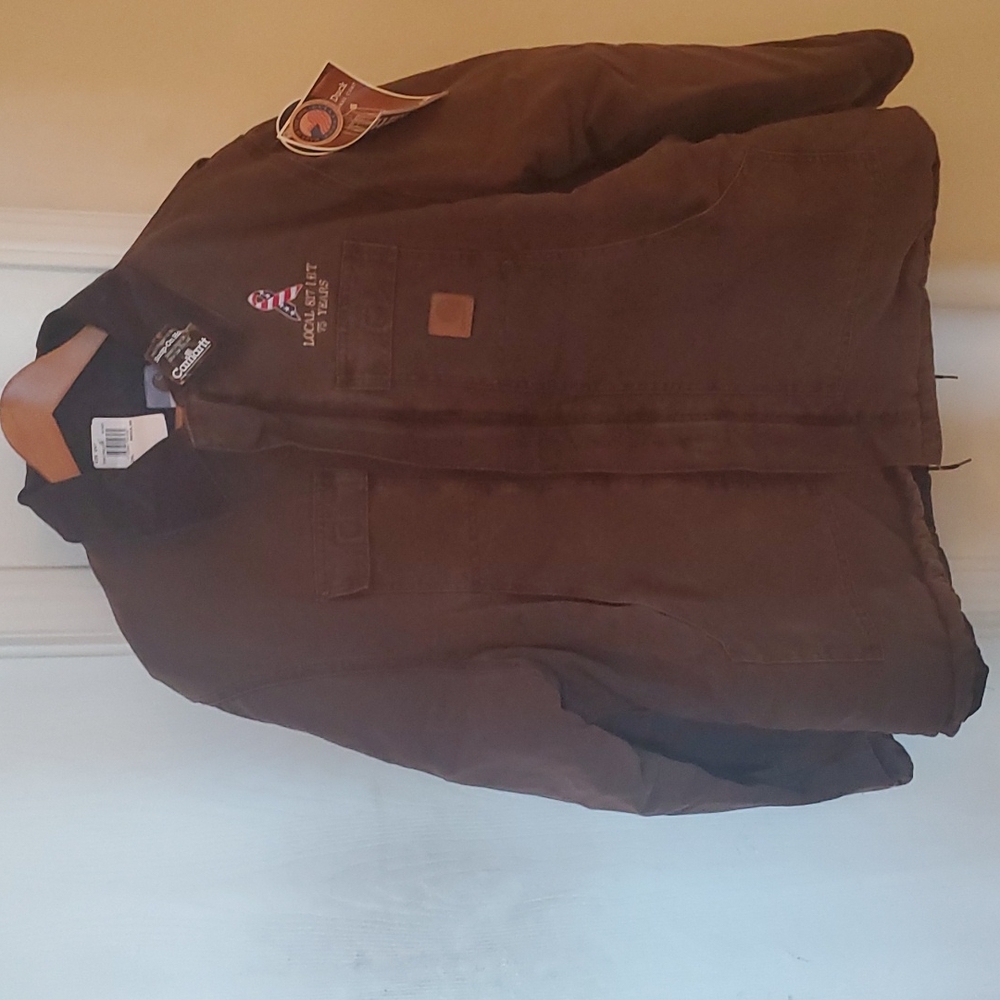 VINTAGE CARHARTT SANDSTONE DUCK ARCTIC TRADITIONAL COAT